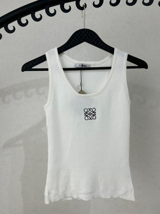 Weißes Top von Loewe