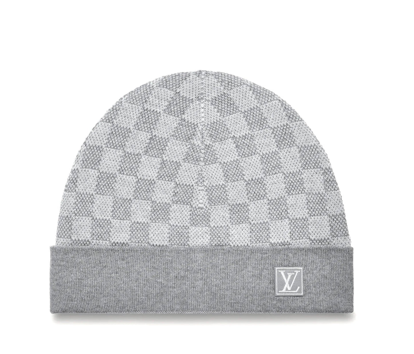 Graue Mütze von Louis Vuitton