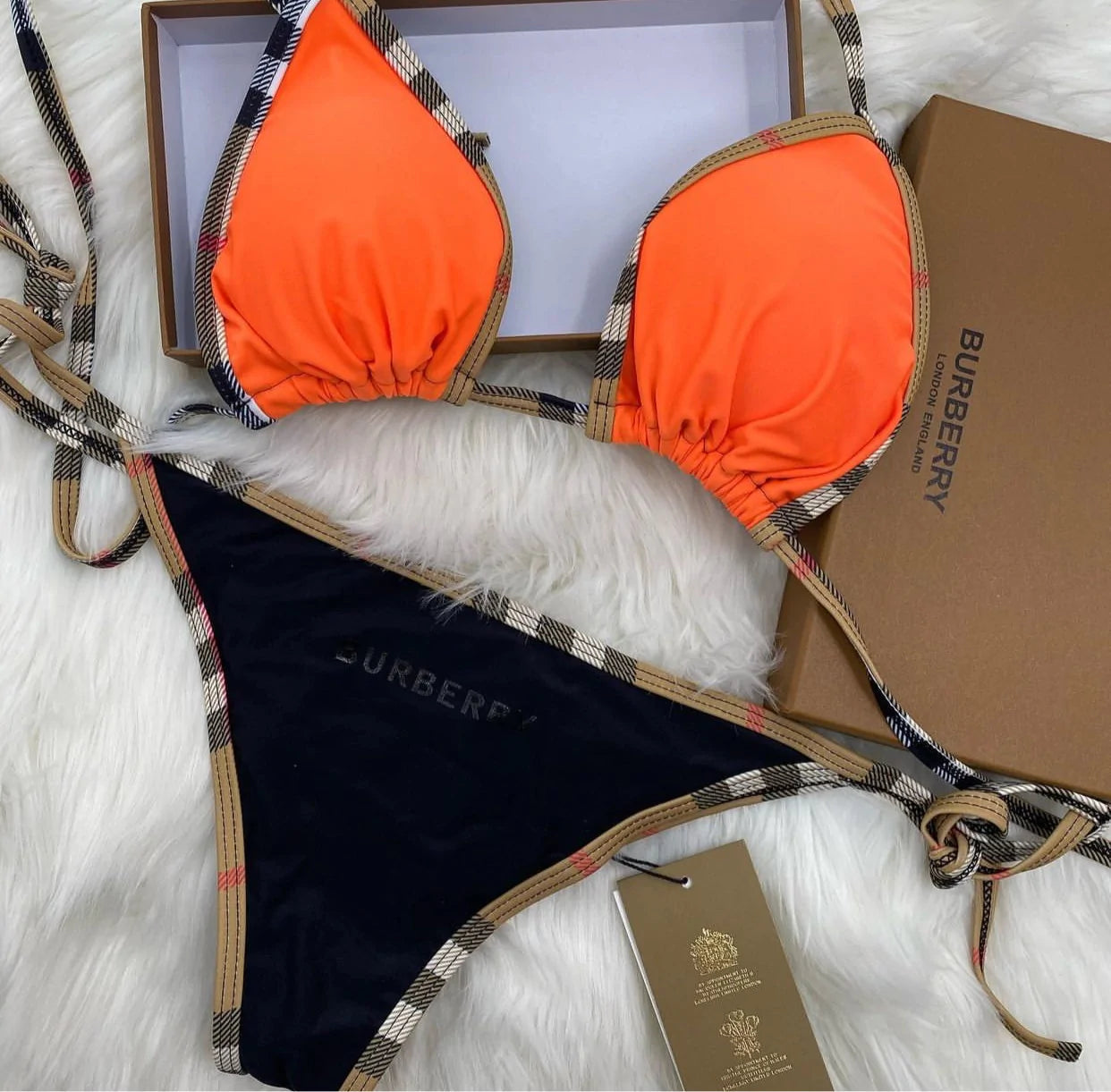Maillot de Bain Burberry réversible