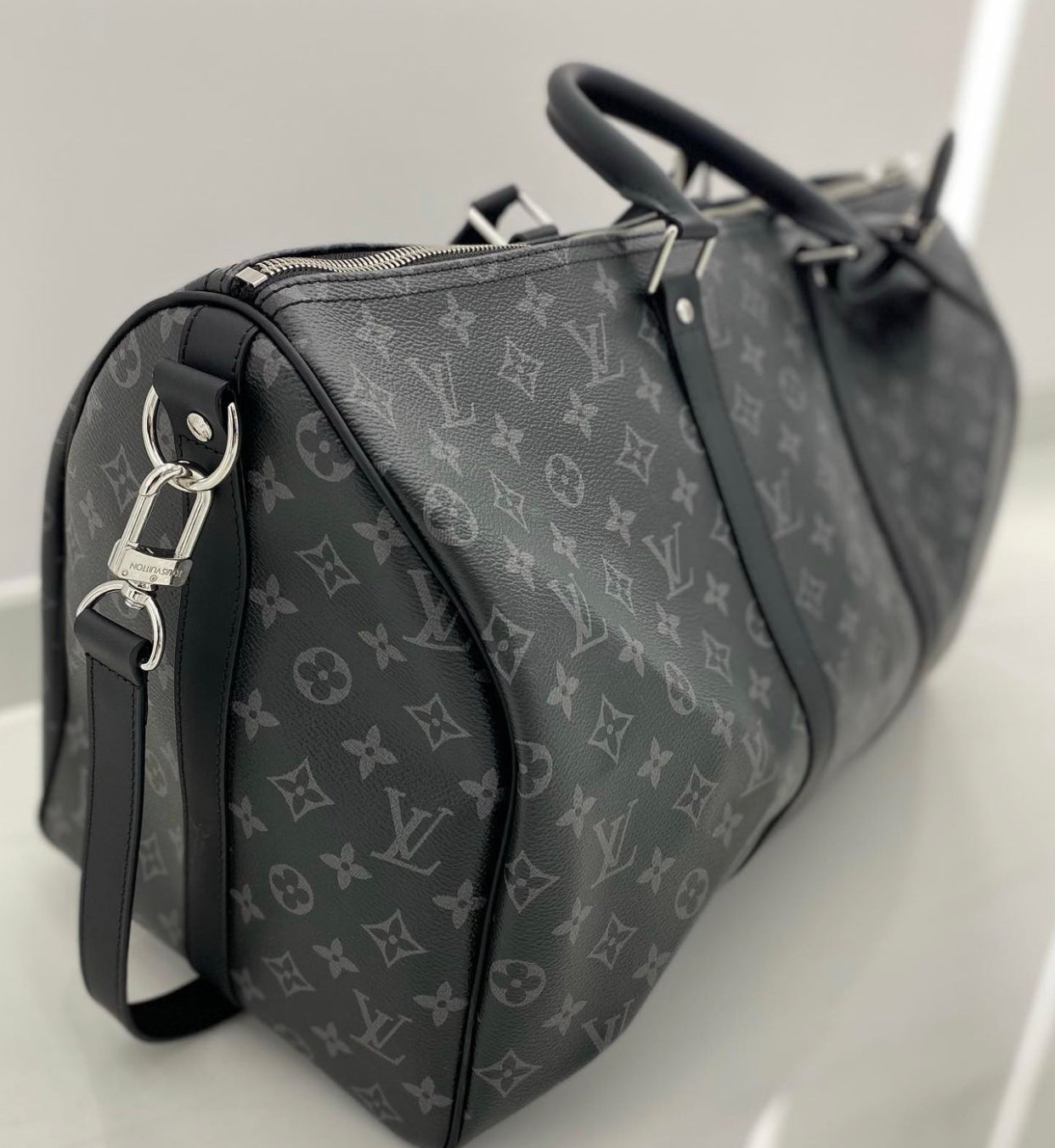 Sac de voyage Louis Vuitton Gris 60 cm