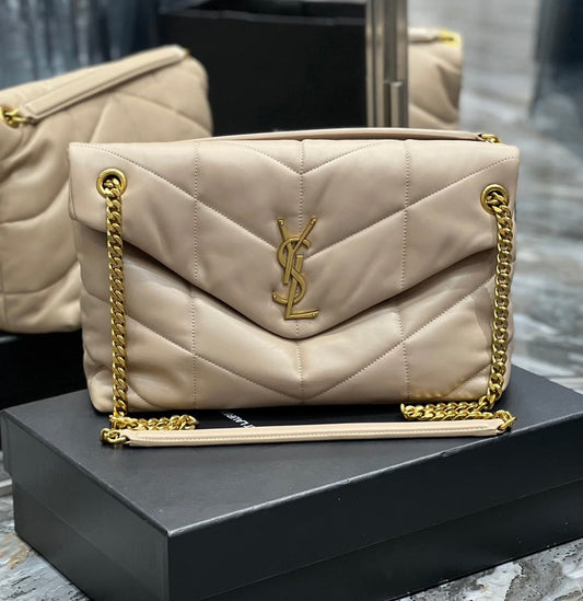 Yves Saint Laurent Beige Tasche