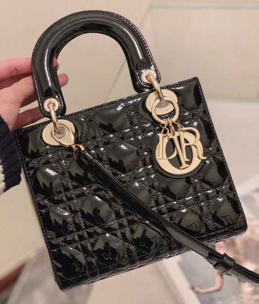 Dior Lady Lac Noir Karibiktasche