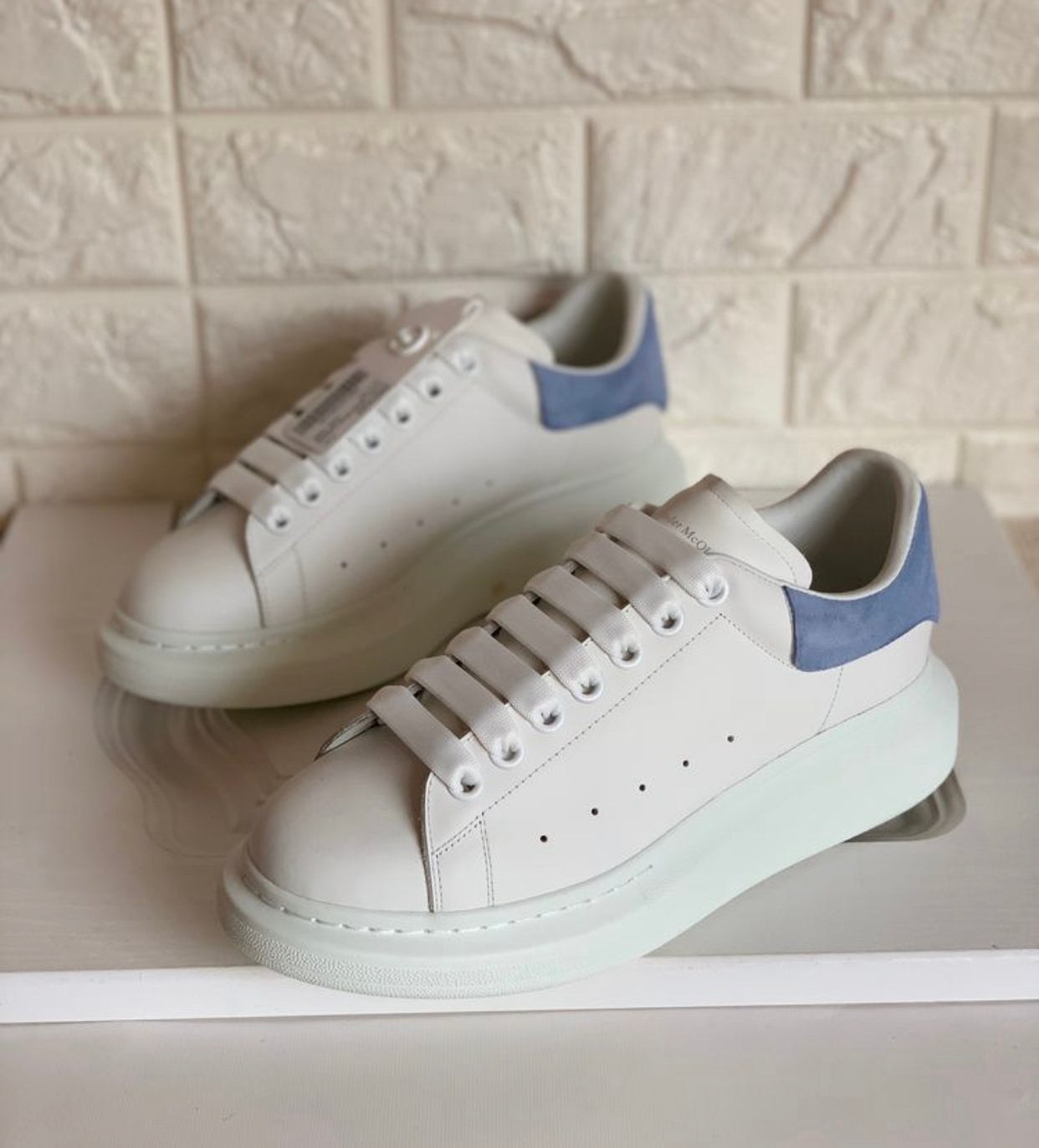 Alexander McQueen White and Blue