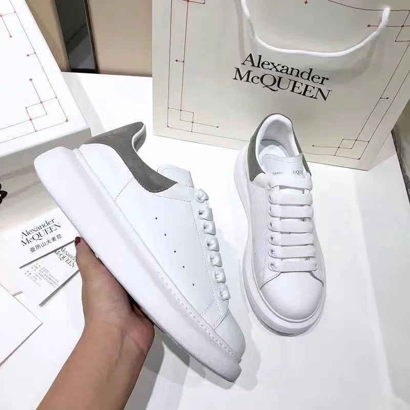 Alexander McQueen Grey and White