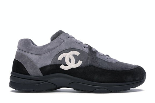 Chanel CC Low-Top-Sneakers Grau