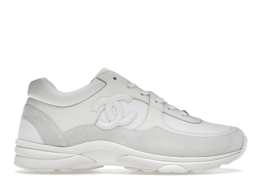 Chanel CC Weißes Wildleder