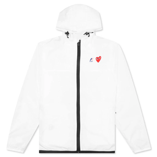 Kway X CDG: Kway Weiß