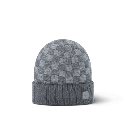 Graue Mütze von Louis Vuitton