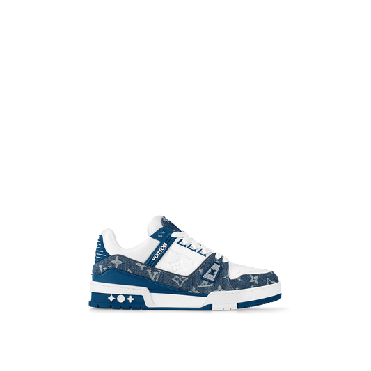 Louis Vuitton Trainer Blau 