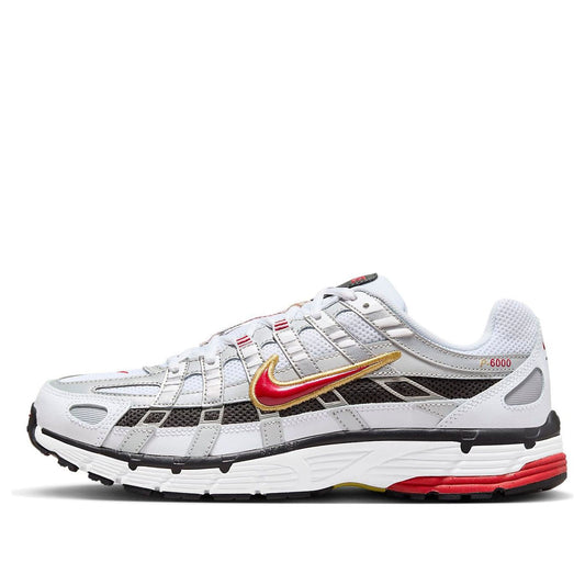 Nike P-6000 Platinum Varsity Red