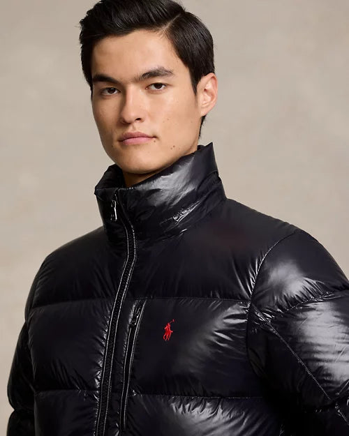 Ralph Lauren glänzende Gorham Daunenjacke