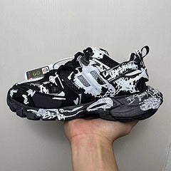 Balenciaga Track Graffiti Schwarz