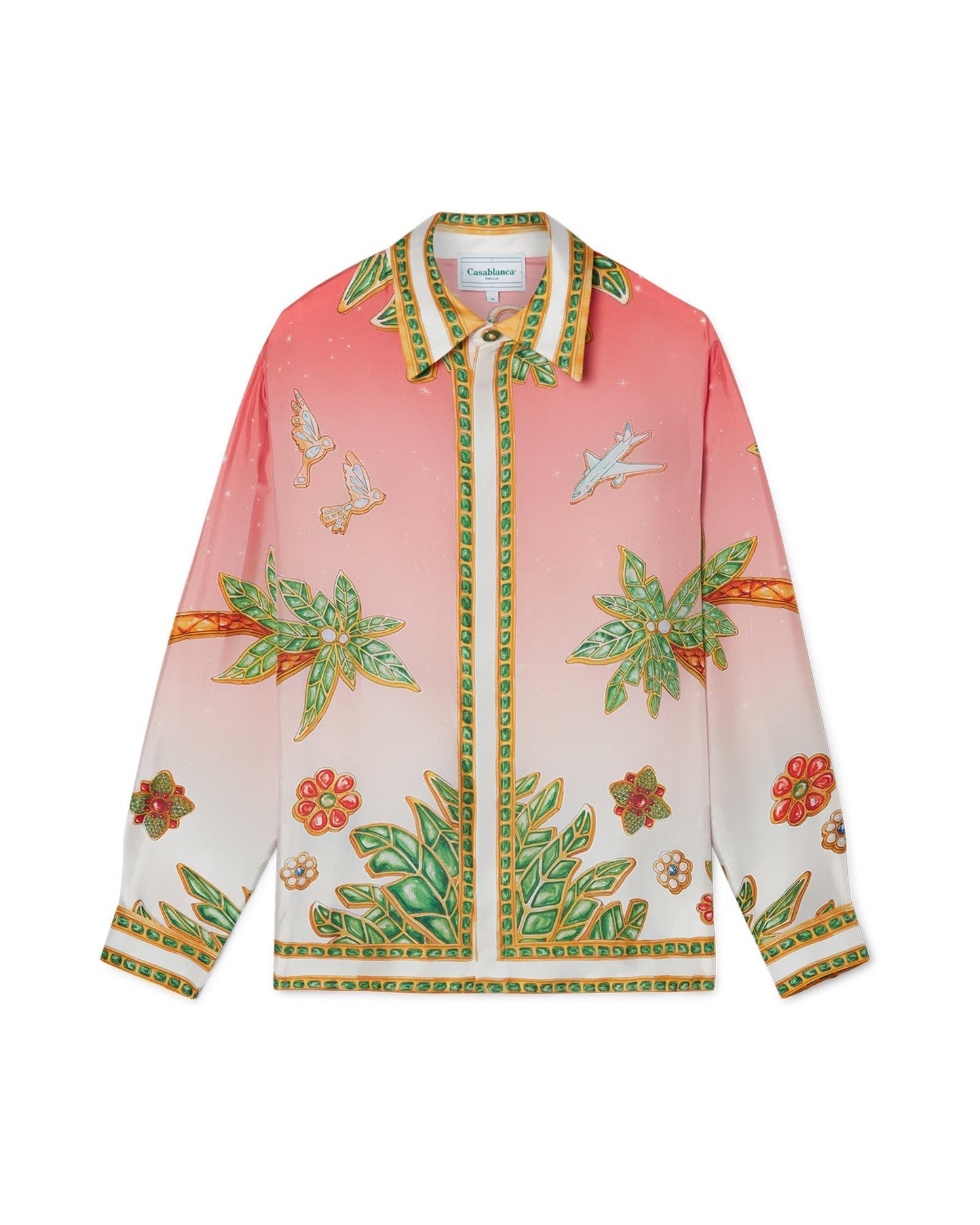 Lagos Tennis Club Silk Shirt